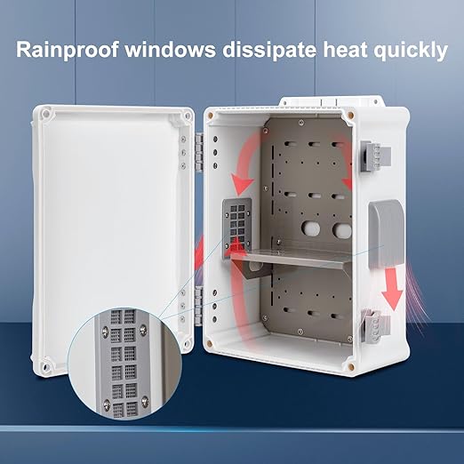 Namunanee Outdoor Electrical Junction Box, ABS Water Resistant Enclosure - Image 4