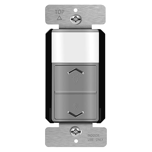 TOPGREENER Motion Sensor Light Switch Dimmer, Electronic Dimmer by TOPGREENER