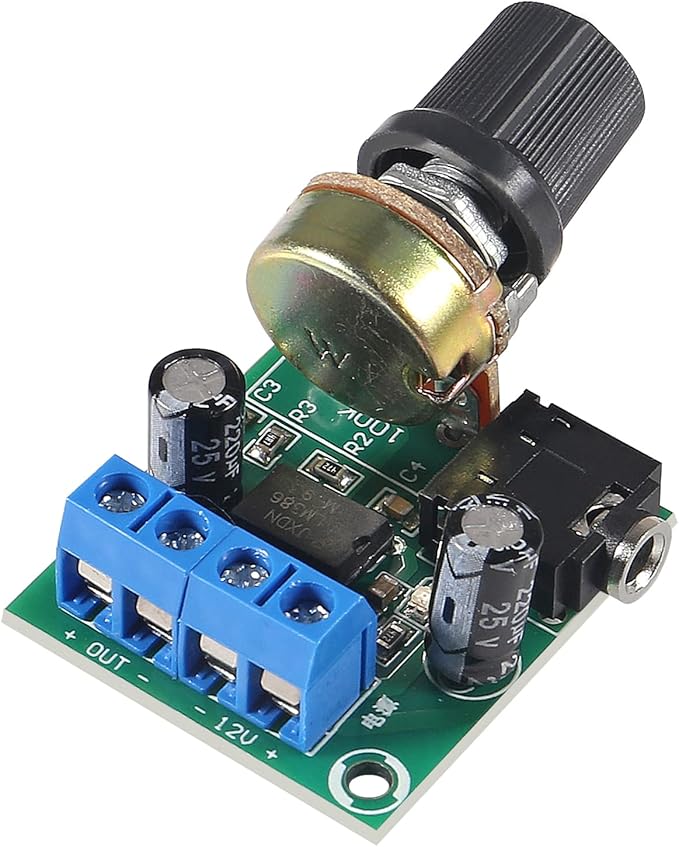 DWEII 4Pcs LM386 10W Mini Power Amplifier Board Audio Amplifier Module DC 3-12V - Image 5