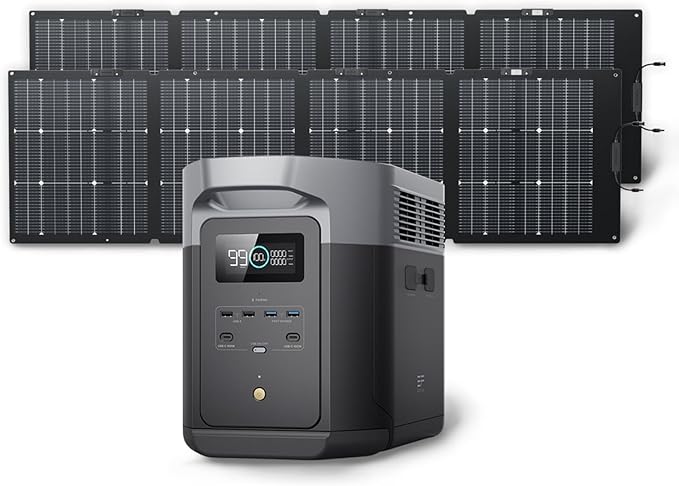 EF ECOFLOW Solar Generator DELTA 2 Max 2048Wh by EFECOFLOW