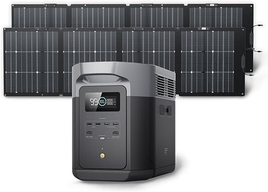 EF ECOFLOW Solar Generator DELTA 2 Max 2048Wh by EFECOFLOW