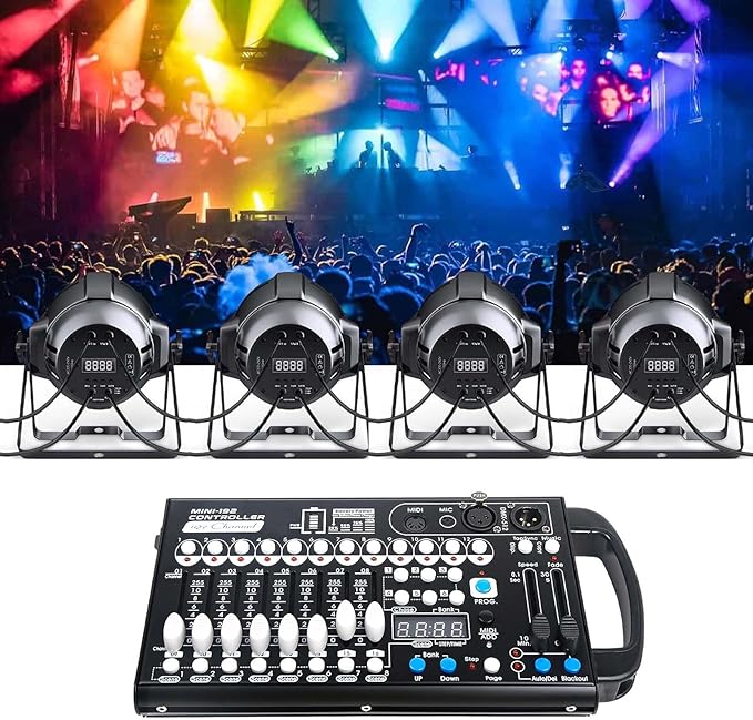 Battery Dmx Controller with Midi, Portable Dmx Controller - Image 3
