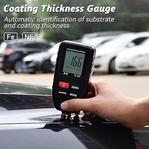 Car Coating Thickness Meter for Used Car Buyers, Paint Mil Thickness Meter - Image 2