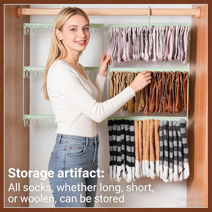 Socks Drying Racks Hanger Socks Organizer Hook Hanger - Image 9