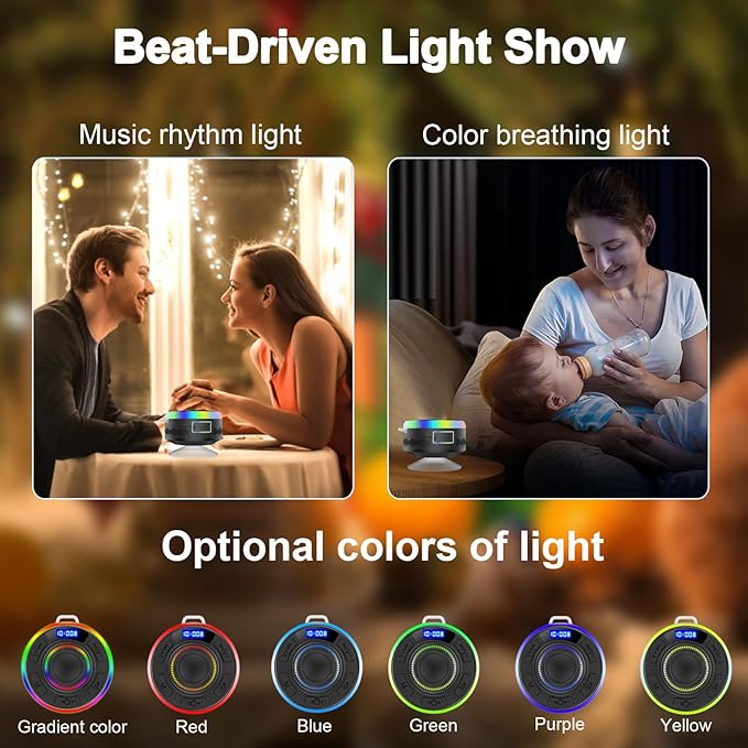 Shower Bluetooth Speaker IPX7 Waterproof, Portable Bluetooth Speakers - Image 7