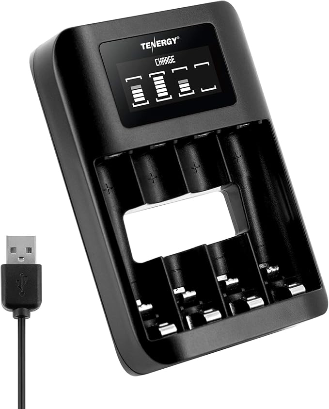 Tenergy TN474U 4-Bay NiMH/NiCD Battery Charger by Tenergy