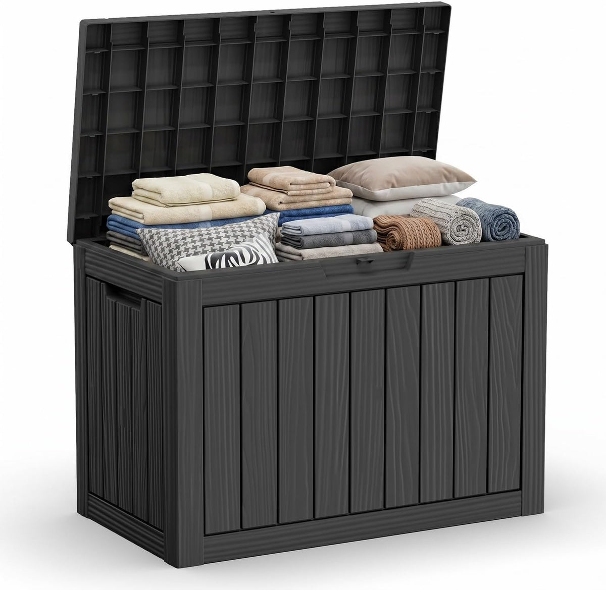 drato 45 gallon deck box, outdoor storage box, main product view