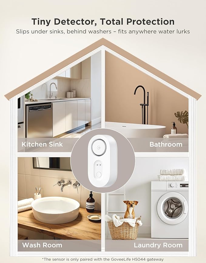 GoveeLife Water Leak Detector 5 Pack - Image 7