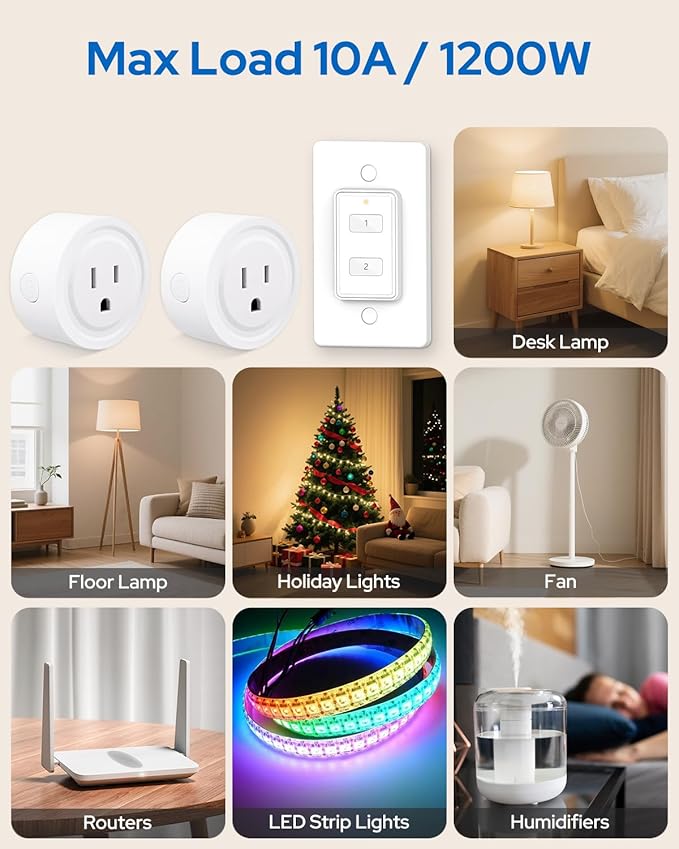 LoraTap Mini Wireless Remote Control Outlet Plug Adapter - Image 8
