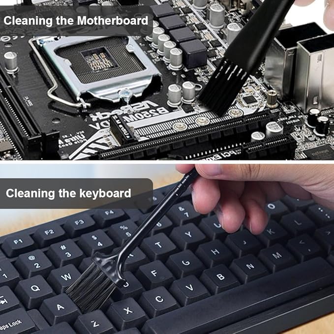 Jstincal Keyboard Cleaner kit, Small Nylon Anti Static Cleaning Tool Computer - Image 4