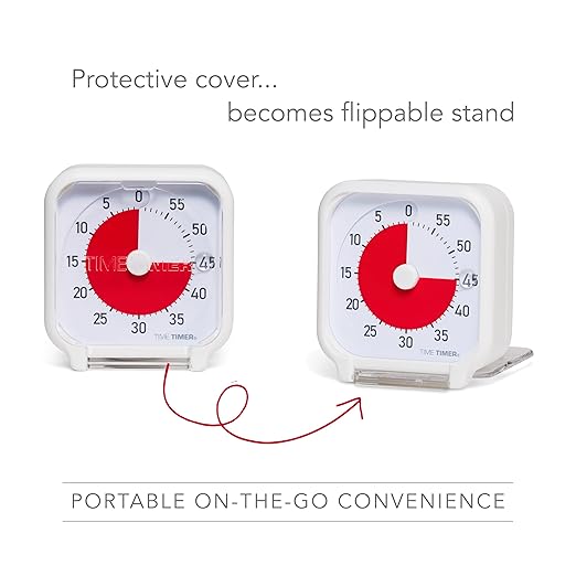 Time Timer 3 Inch Visual Timer – 60-Minute Quiet Portable Countdown Timer - Image 3