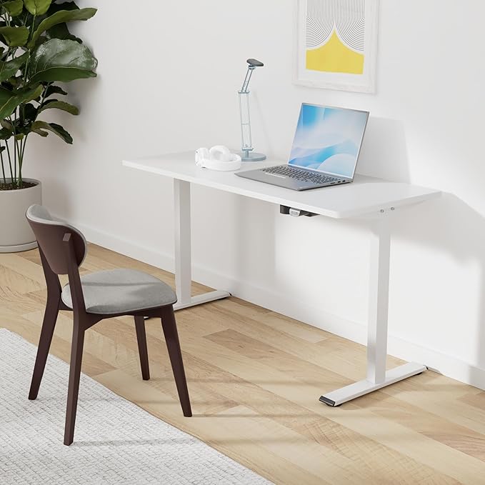 SANODESK Electric Standing Desk 55 x 28 Inches Whole-Piece Desktop Height - Image 2