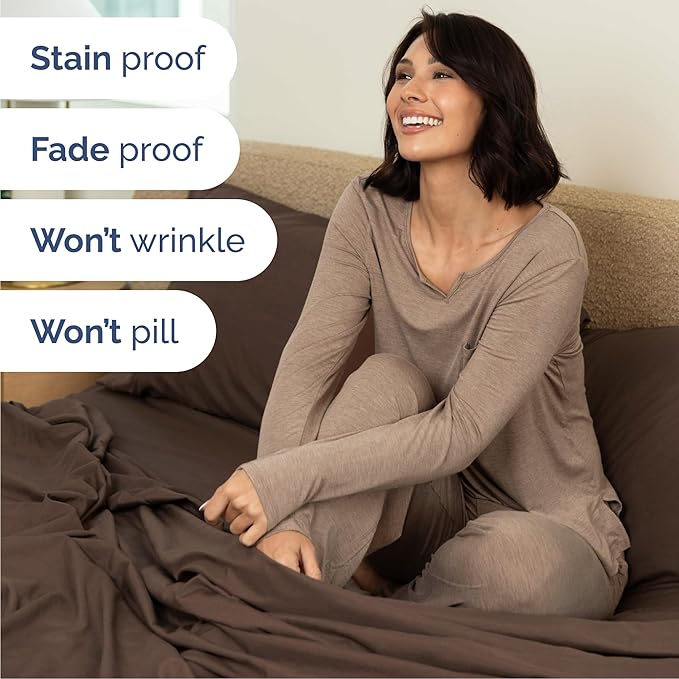 Queen Size 4 Piece Sheet Set - Image 5