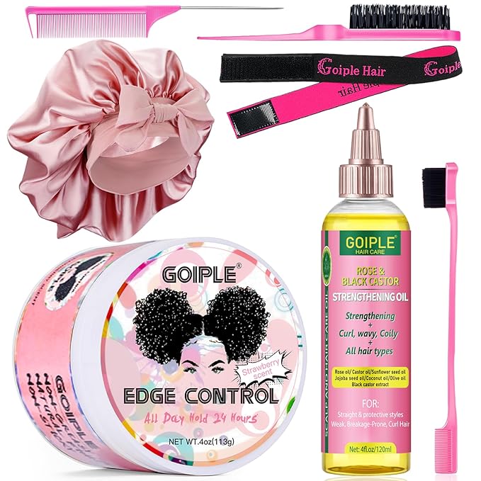 Edge Control Wax Strong Hold Non-greasy Hair Styling Gel by Goiple