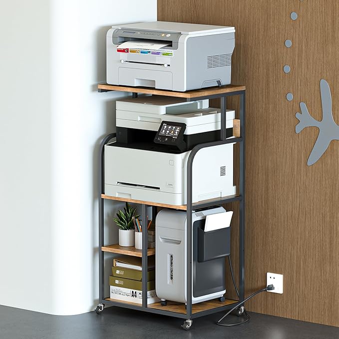 VEDECASA Large Printer Stand Cart - Image 3
