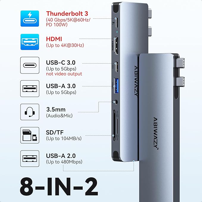 USB C Adapter HDMI Multiport Hub - Image 2