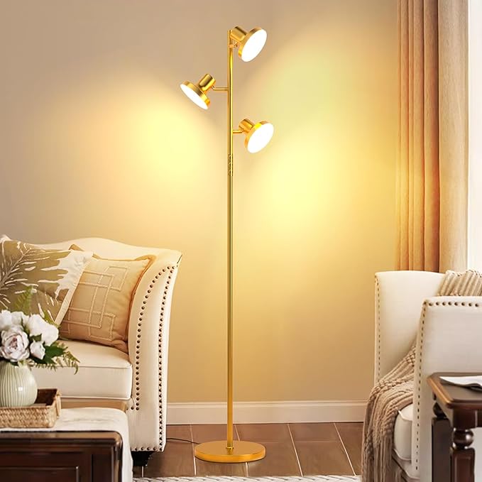 SIBRILLE 36W LED Tree Floor Lamp, Modern Dimmable Standing Lamp - Image 8