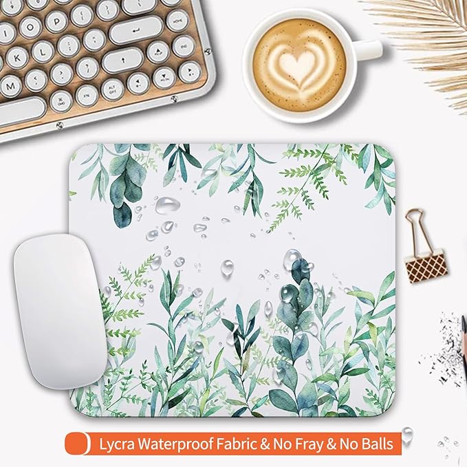 Armanza Square Mouse Pad Green Grass, Personalized Premium-Textured Custom - Image 3