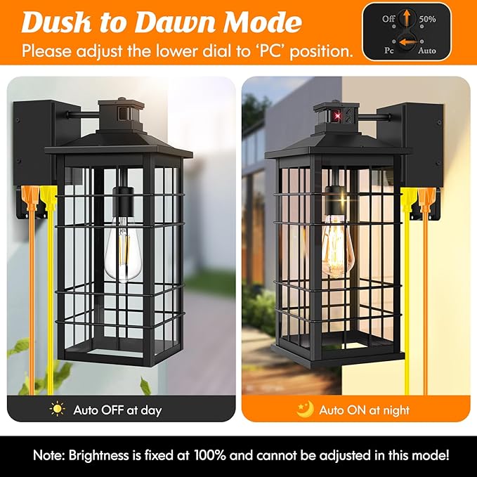 18inch Large Motion Sensor Porch Lights - Image 3