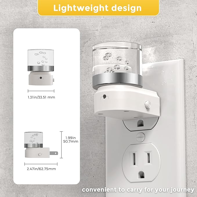 L LOHAS LED Night Lights Plug into Wall, 3000K/4000k/5000K Adjustable Color - Image 6