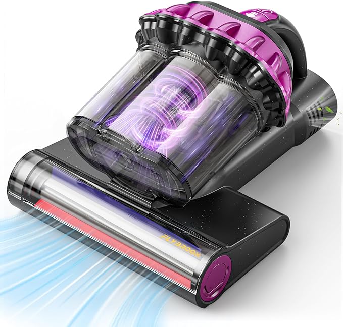 Flybroom Mattress Vacuum Cleaner 550W 18KPa Bed Vacuum Cleaner by FLYBROOM