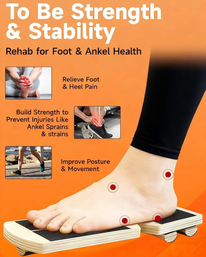 Ankle Strengthener & Single Leg Balance Board, Foot Strengthener - Image 3