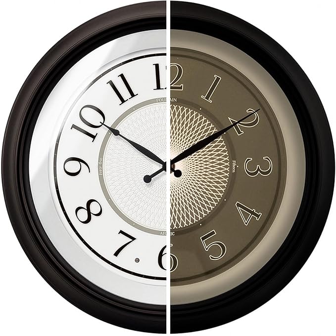 FOUNTAIN DESIGNS Galaxy 18 Inch Luminous Atomic Wall Clock by FountainDesigns