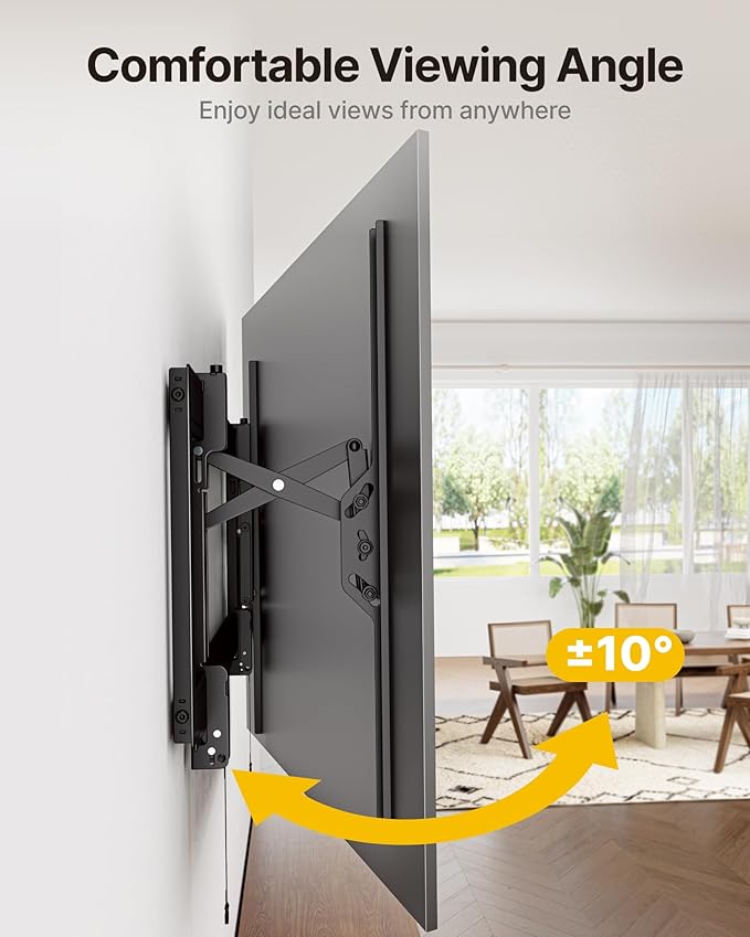 monTEK Heavy Duty Tilting TV Wall Mount - Image 6
