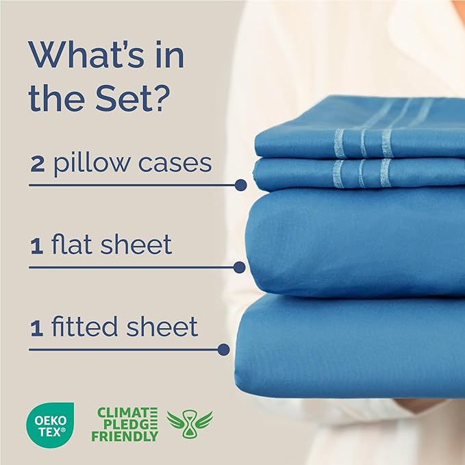 Full Size 4 Piece Sheet Set - Image 2