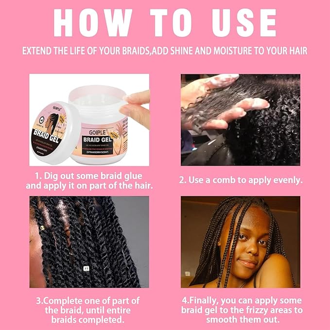 16oz Big Capacity Braid Gel Good - Image 6