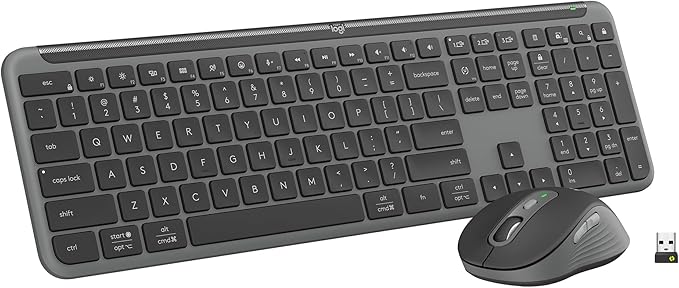 Logitech MK955 Signature Slim Wireless Keyboard and Mouse Combo, by Logitech