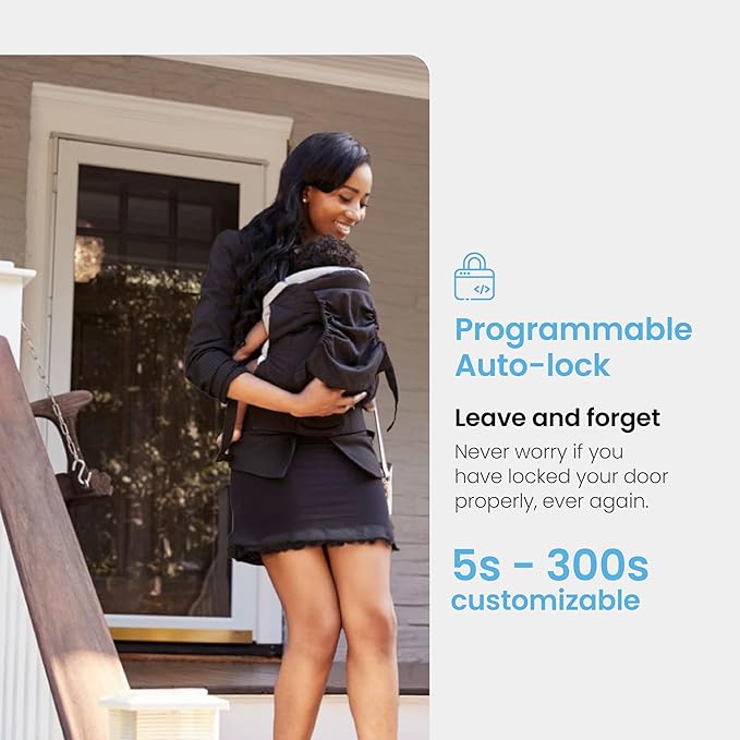 Lockly Secure Pro Smart Lock Wi-Fi, Keyless Entry Digital Keypad Door Lock - Image 6