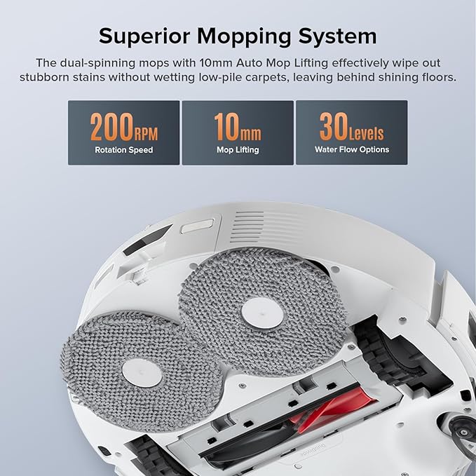Roborock Qrevo Edge S5A Robot Vacuum and Mop, Zero-Tangling, DuoDivide Main - Image 7