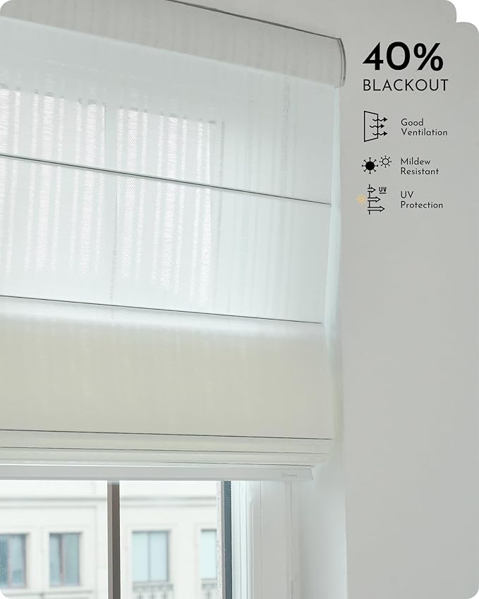 Graywind Smart Natural Roman Shades Compatible - Image 6