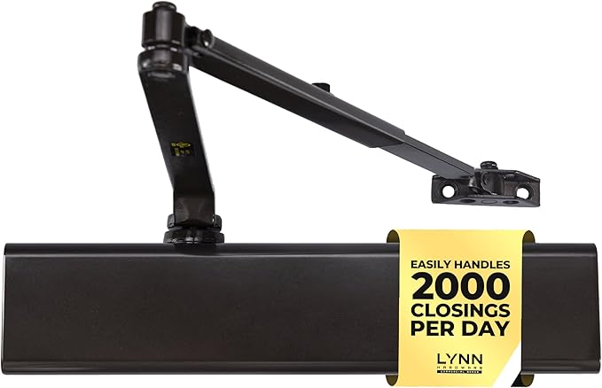 LYNN HARDWARE Heavy Duty Automatic Door Closer by LYNNHARDWARE