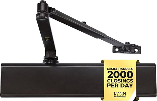 LYNN HARDWARE Heavy Duty Automatic Door Closer by LYNNHARDWARE