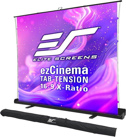 Elite Screens ezCinema Tab-Tension 16:9 X-Ratio Portable Projector Screen by EliteScreensInc