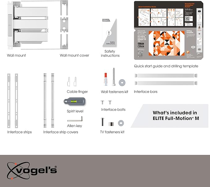 Vogel's TVM 5445 Full-Motion Ultra-Thin TV Wall Bracket - Image 8