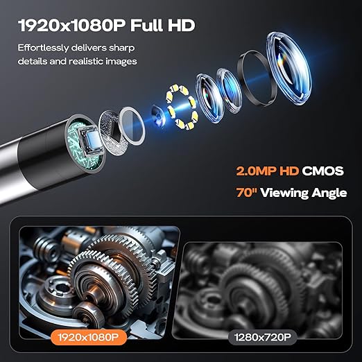 Two-Way Articulating Borescope Camera - Image 3