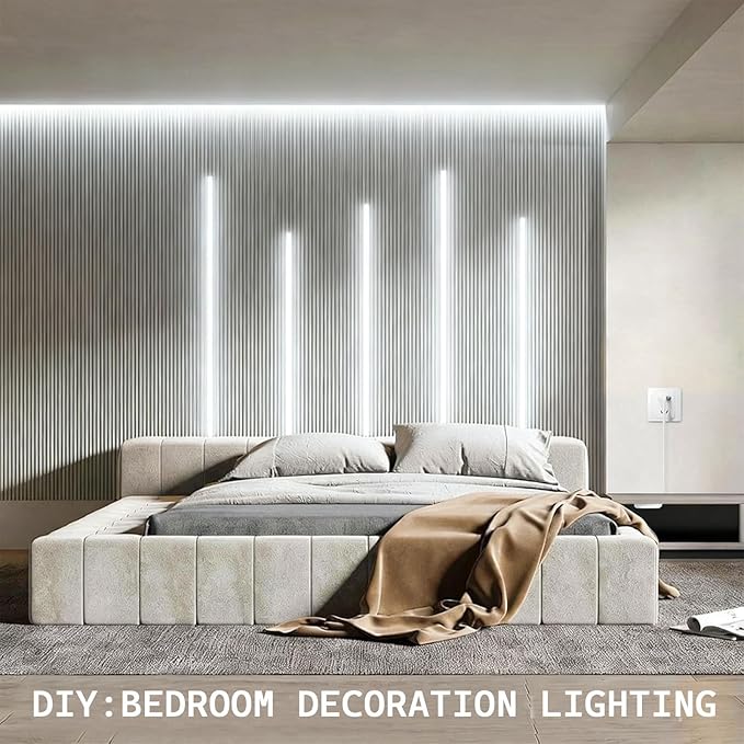 12V COB LED Strip Lights Kit, 3.3Ft 6-in-1 Self-Adhesive LED Under Cabinet - Image 6