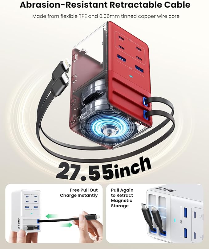 USB C Charger 275W Charging Station - Image 5
