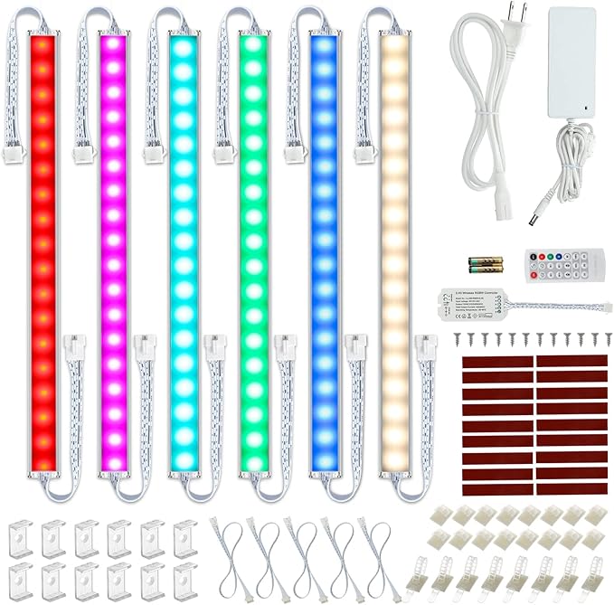 Kitchen Under Cabinet LED Light. RGBW. Color Change & Super Bright Cool White - Image 3