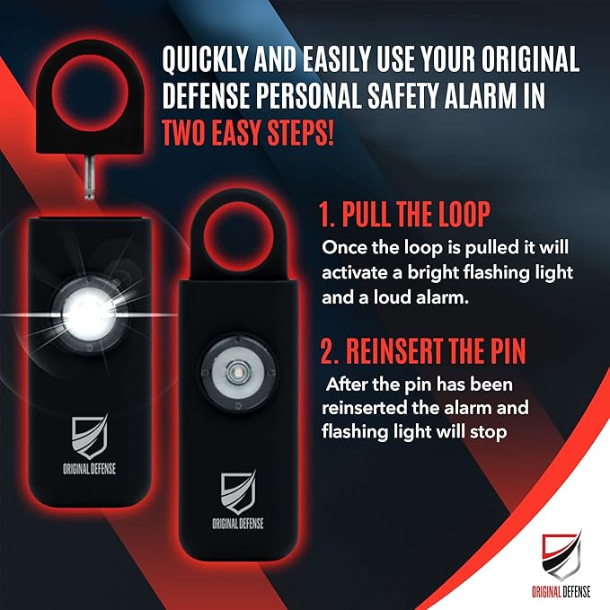 Original Defense® Siren Self-Defense Alarm - Image 3