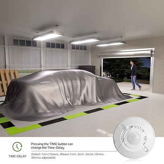 RAYZEEK 12V 24V Low Voltage Ceiling Sensor Pir Occupancy Motion Detector - Image 4