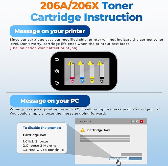 W2110X 206X Black Toner Cartridges - Image 8