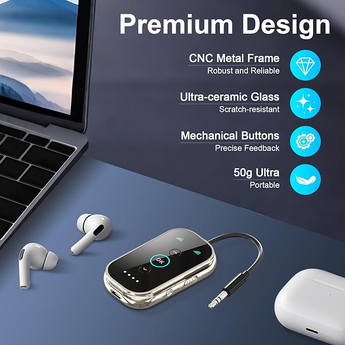 Ultra Xmagpot Bluetooth 5.4 Transmitter Receiver - Image 4