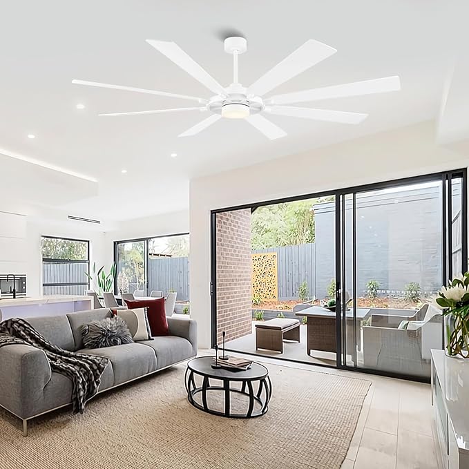 ELEHINSER 80 Inch Ceiling Fan - Image 9