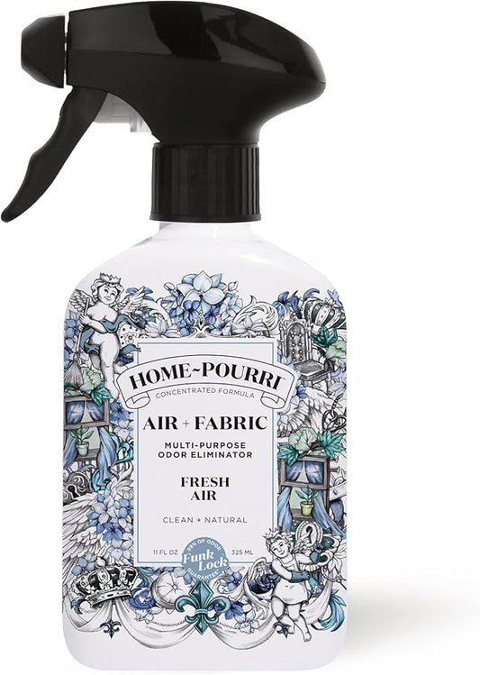 Home-Pourri Air + Fabric Multi-Purpose Odor Freshener Spray, 11 Fl Oz, Fresh by %7EPourri