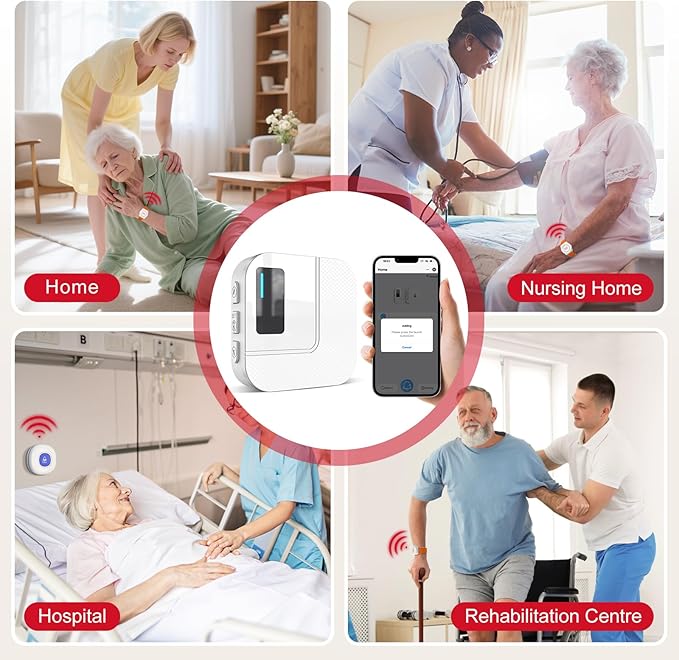 CallToU Wi-Fi Wireless Caregiver Pager Call Button - Image 6