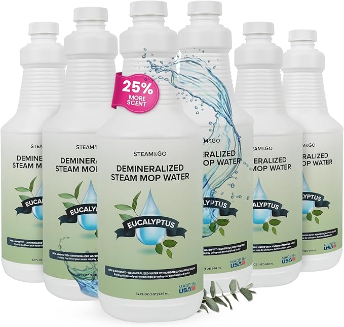 Steam & Go Demineralized Water Cleaning Solution by SteamandGo